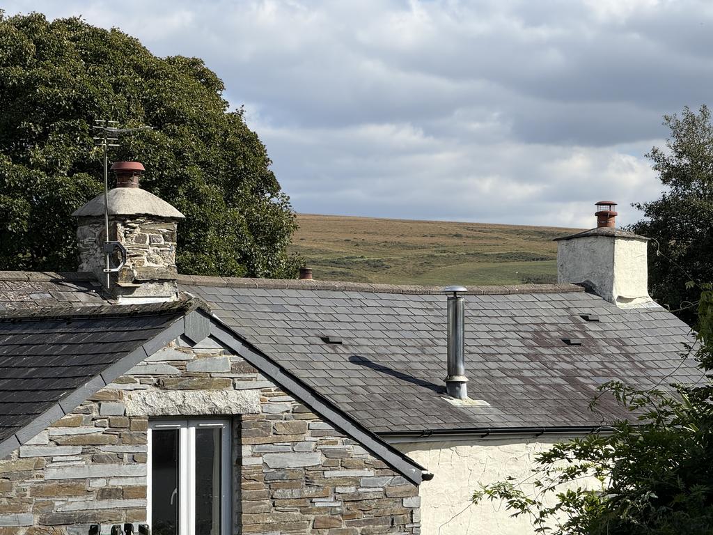 Moors in the distance