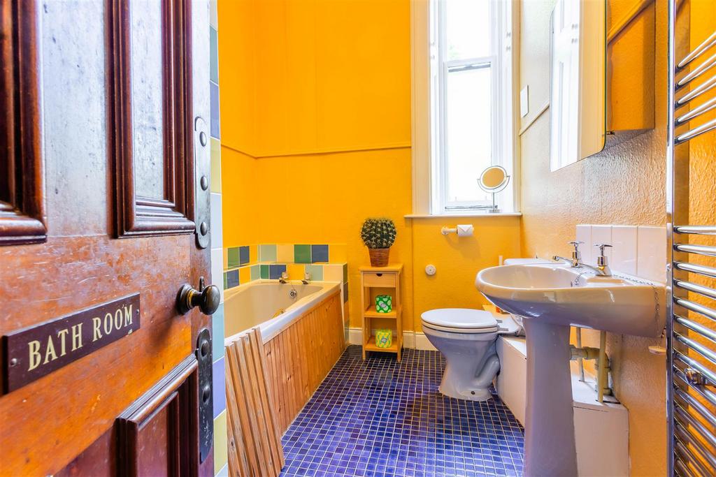 Vivid bathroom