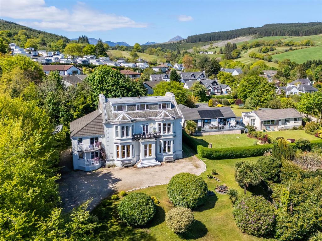 Aerial view of Kinneil
