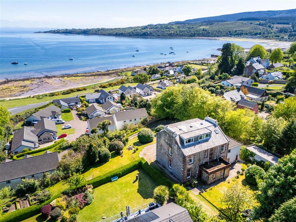Aerial view of Kinneil