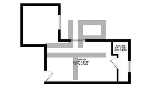 Studio to rent, Fletcher Street, Warrington WA4