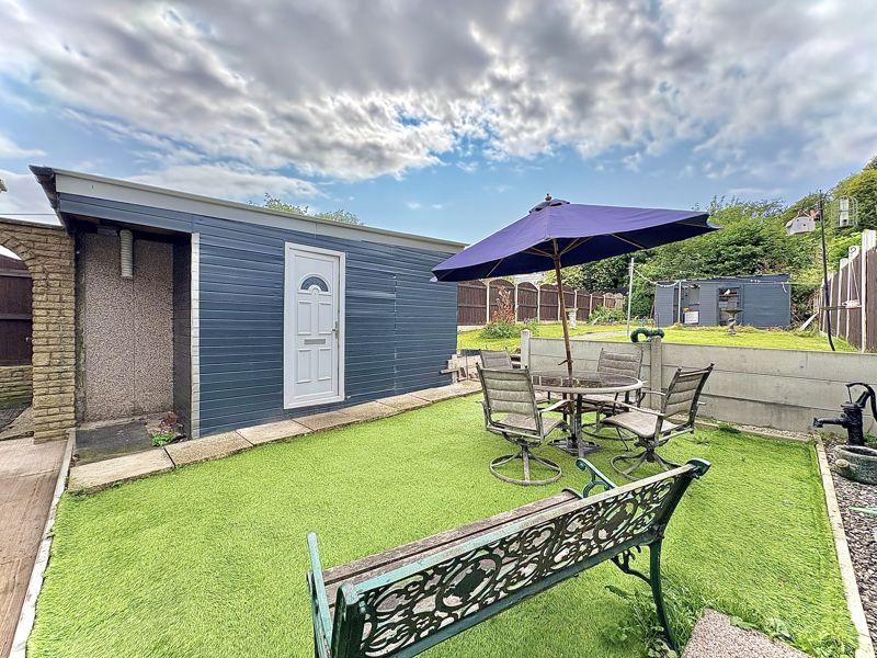 Rear garden