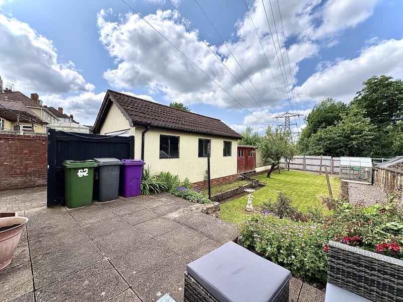 Rear garden