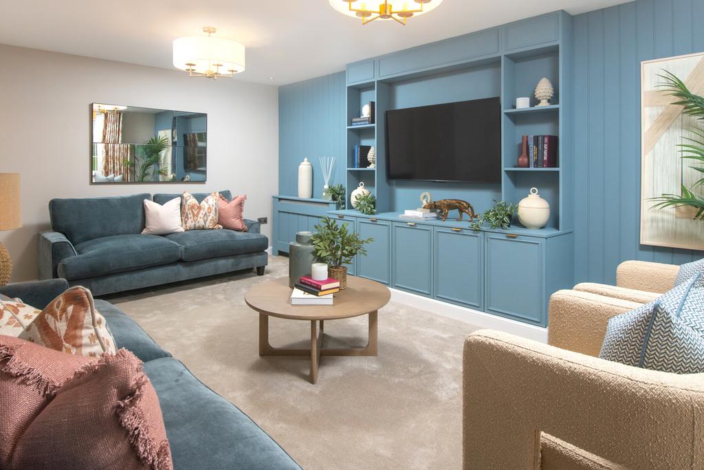 The interior of  Plot 100 The Holden at...