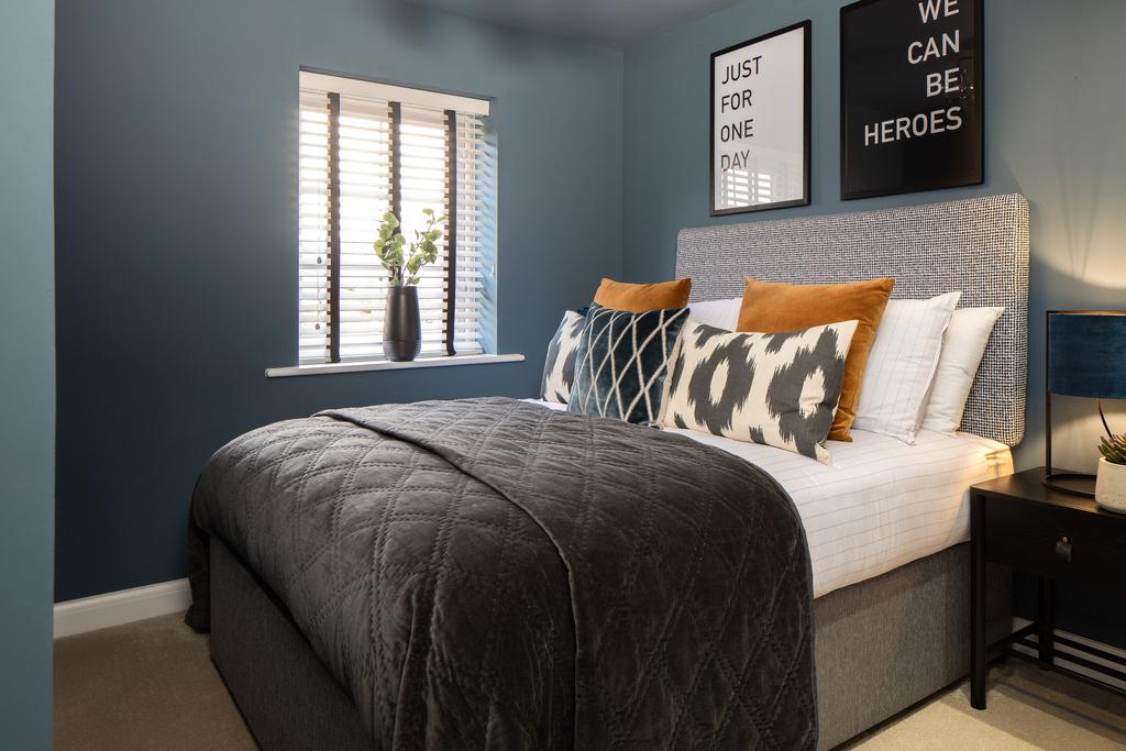 Second bedroom in the Ellerton three bedroom home
