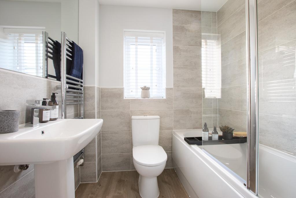 Bathroom in the Ellerton three bedroom home