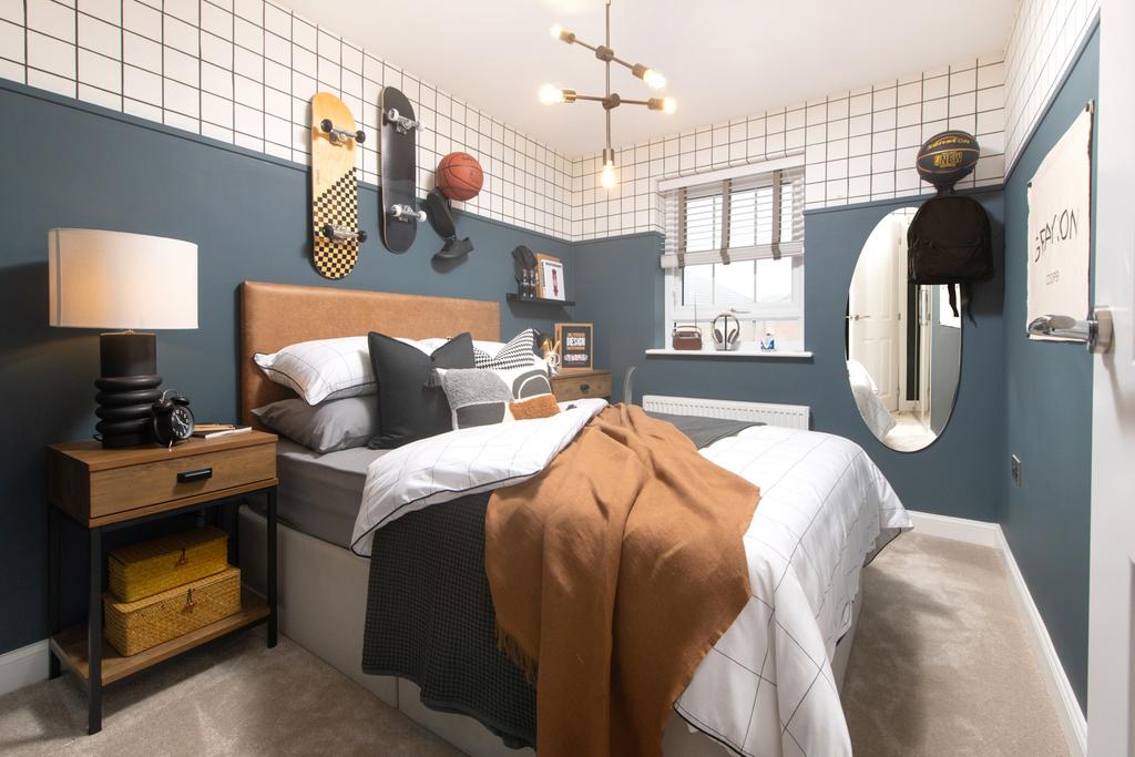 The interior of  Plot 100 The Holden at...