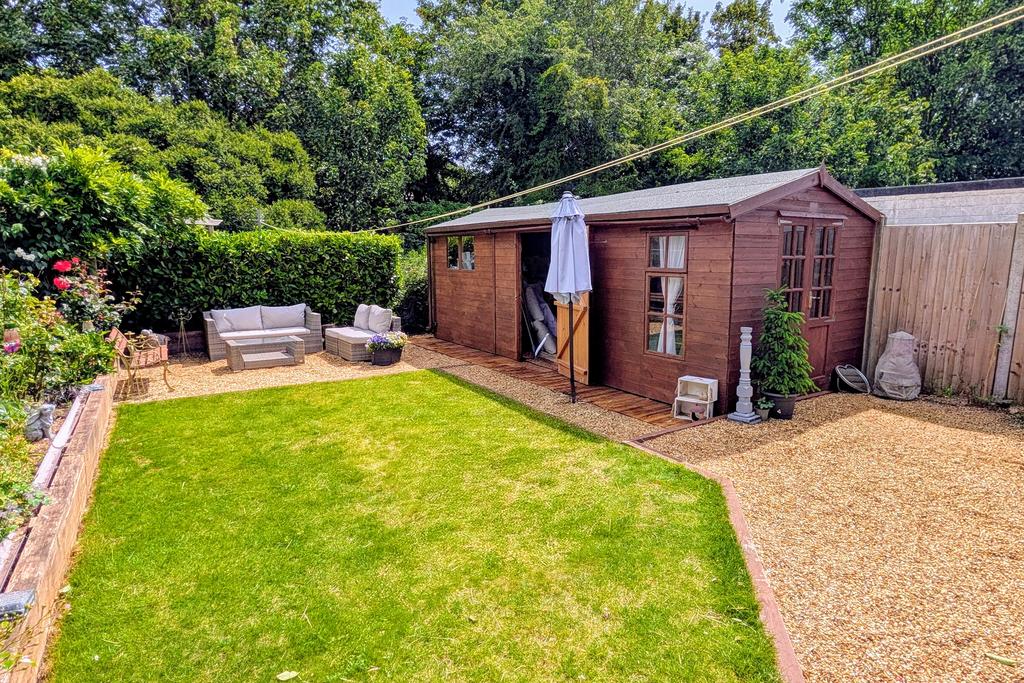 Rear garden