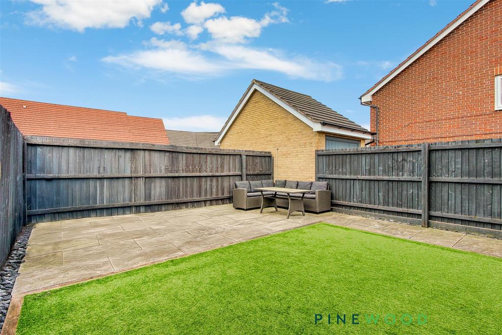 Rear garden