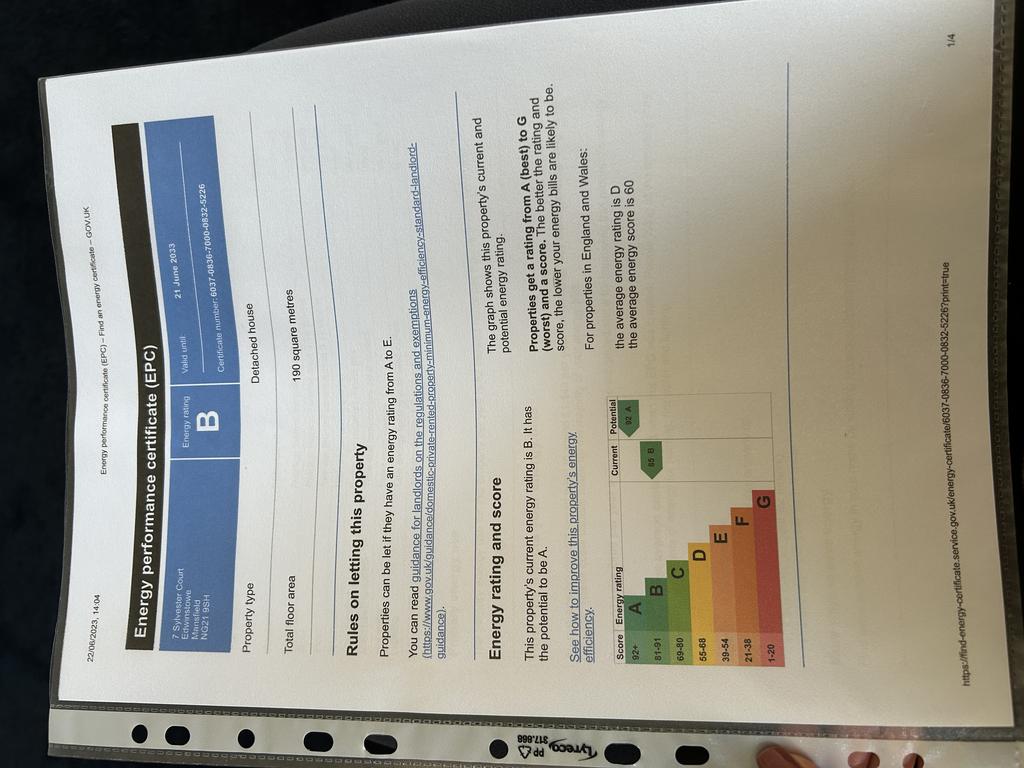 Energy Performance Certificate