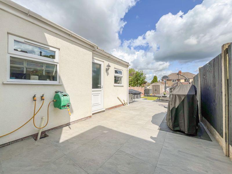 Rear garden