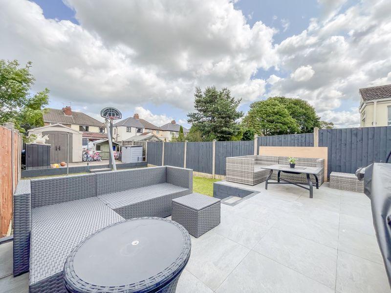 Rear garden