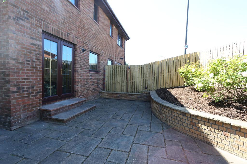 Patio Area of Read Garden with French Doors to...