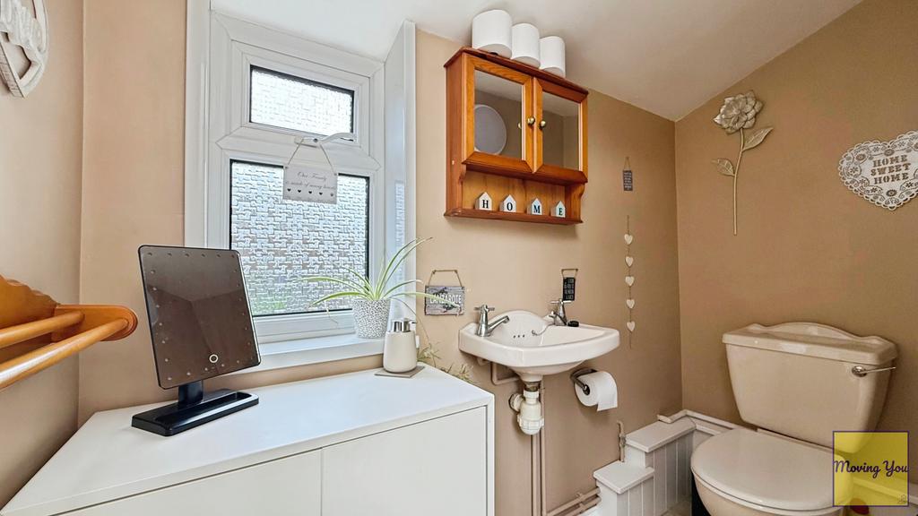 Downstairs cloakroom