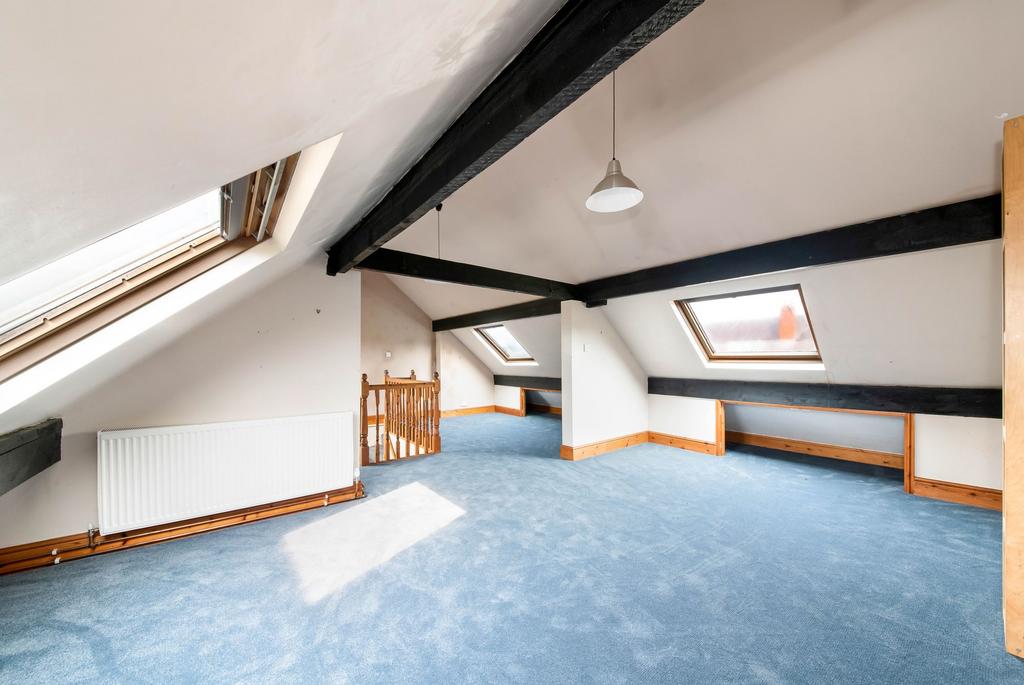 Attic bedroom