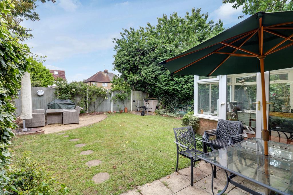 Rear garden