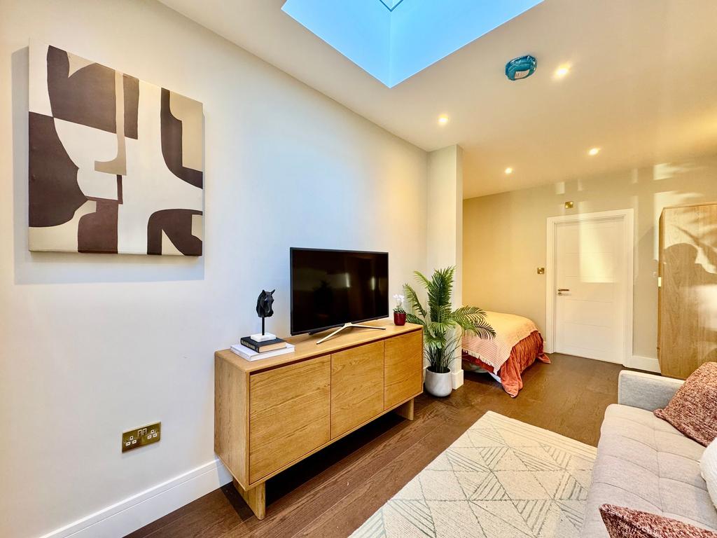 Open plan Lounge/bedroom