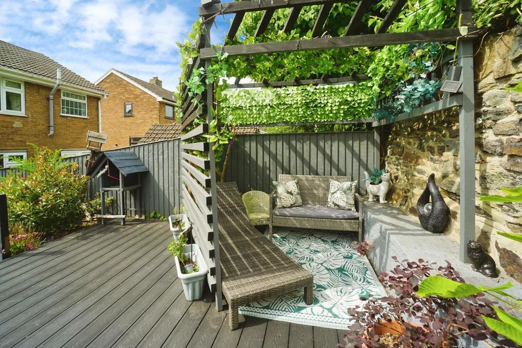 Rear garden