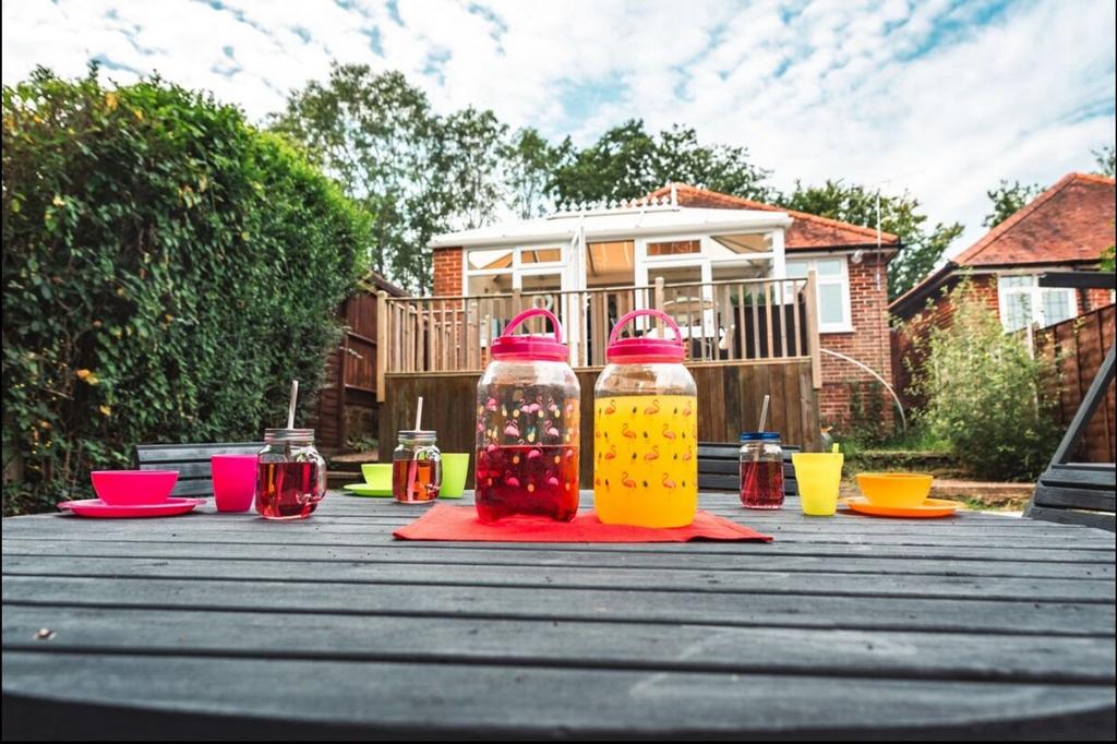 Secluded Dining In Garden