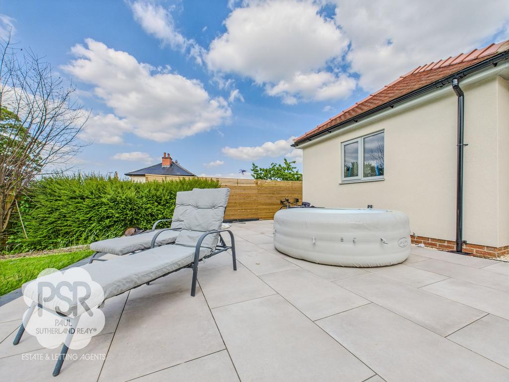 Outdoor Spa Patio Area