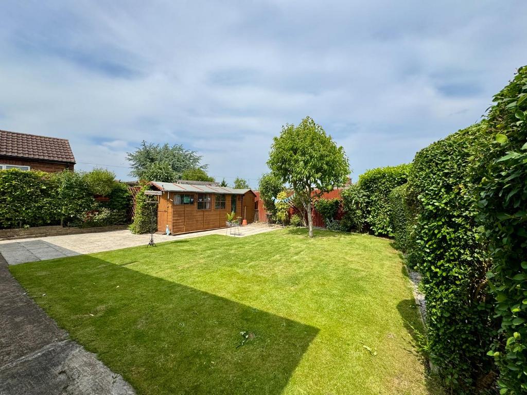 Rear garden