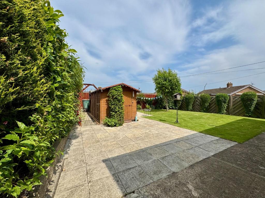 Rear garden