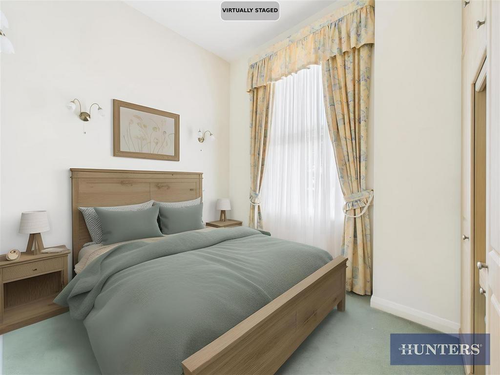 AI Staged Bedroom
