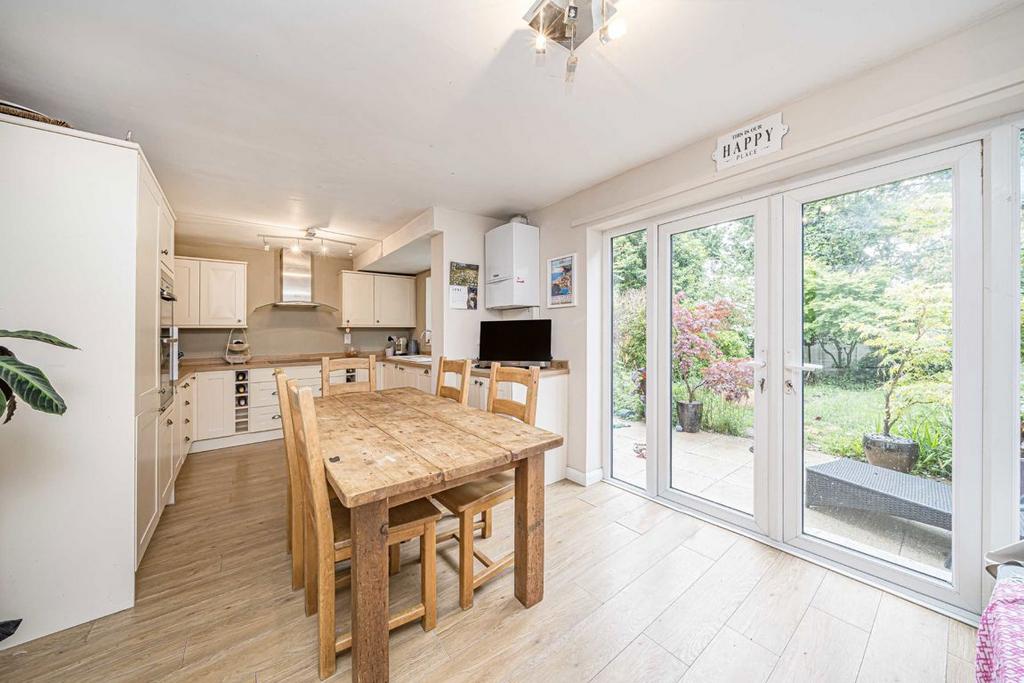 Open-plan living area, open plan living