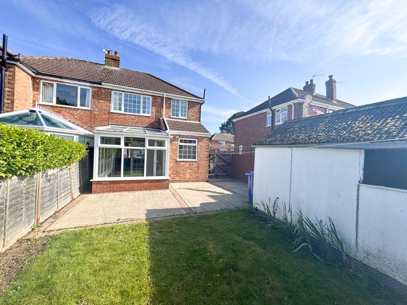 Rear garden
