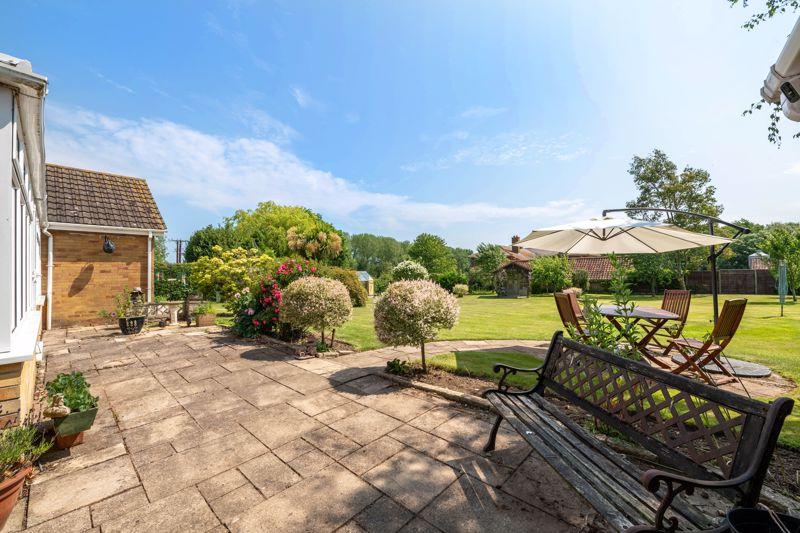Rear garden and...