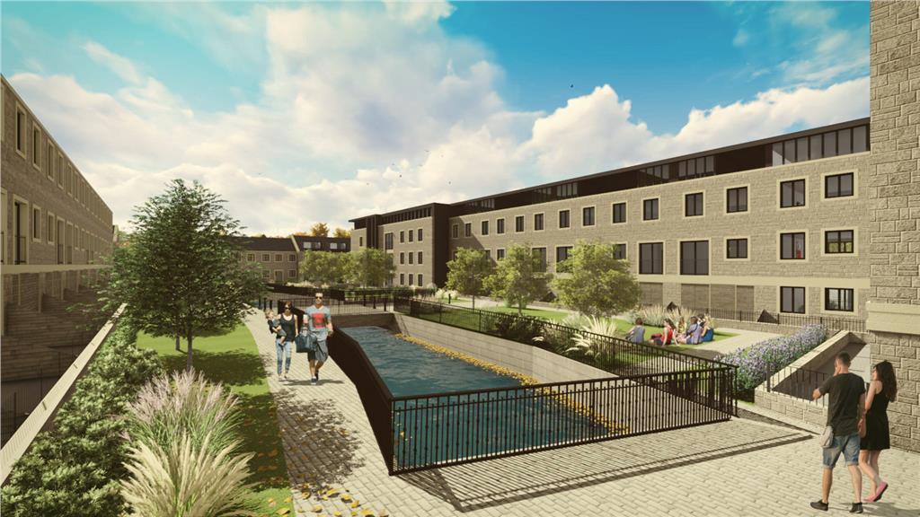CGI of neighbouring residential development