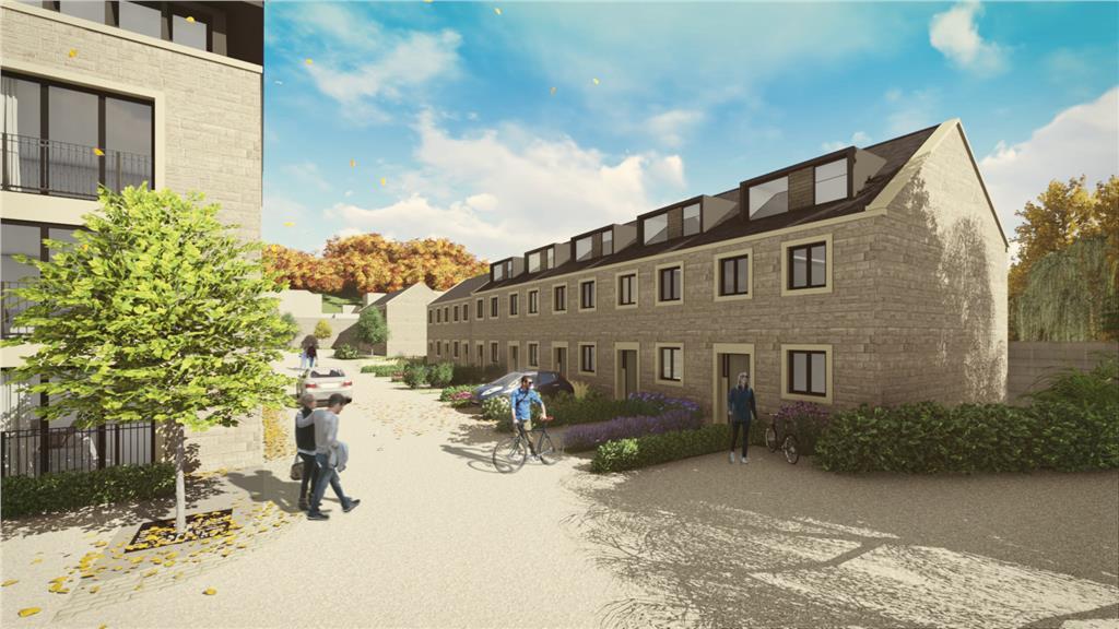 CGI of neighbouring residential development