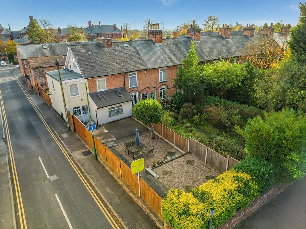 Aerial view of Front