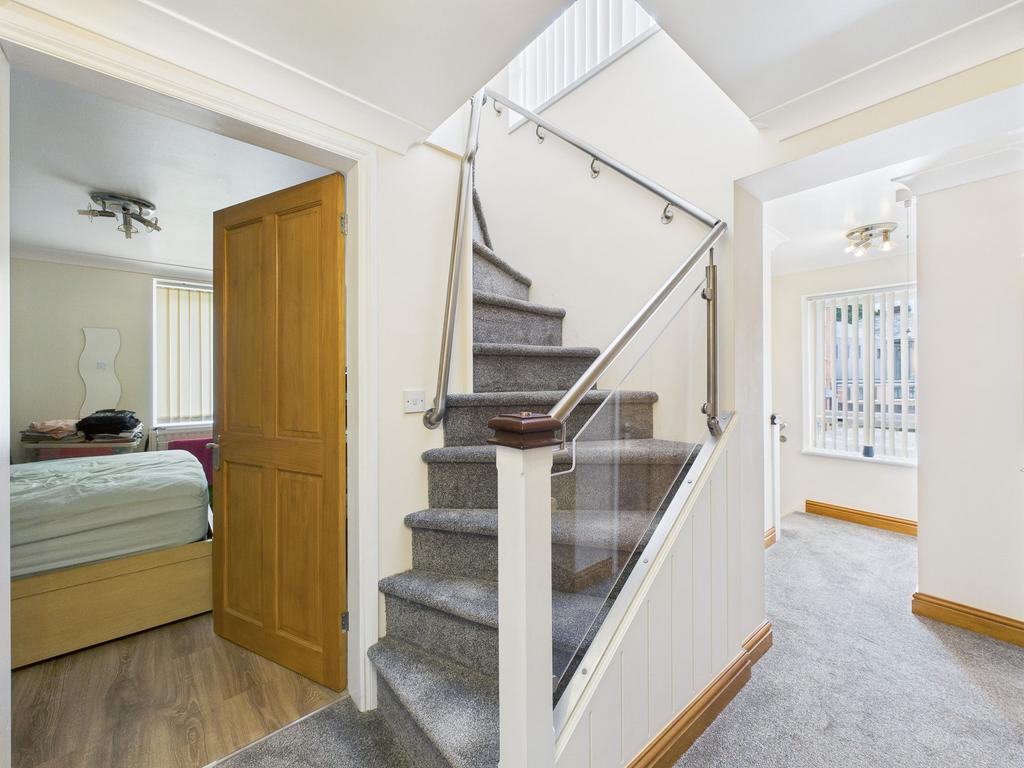 First Floor Landing and stairs to Loft Space