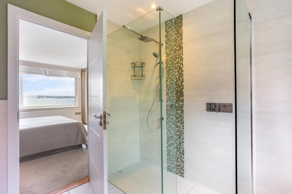 Ensuite with bedroom and view