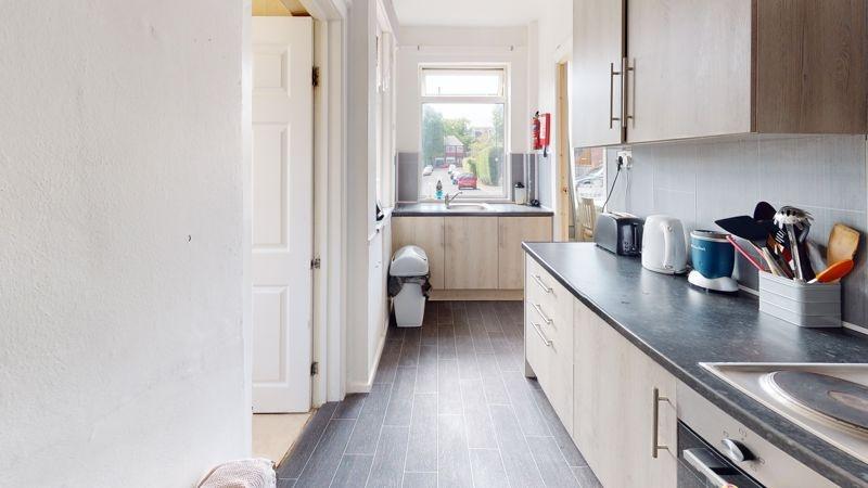 Bright and clean kitchen with modern appliances...