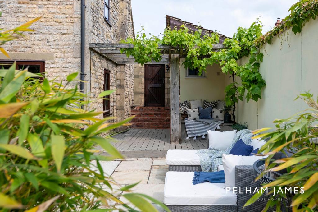 Garden, Staddlestones Barn, Cottesmore