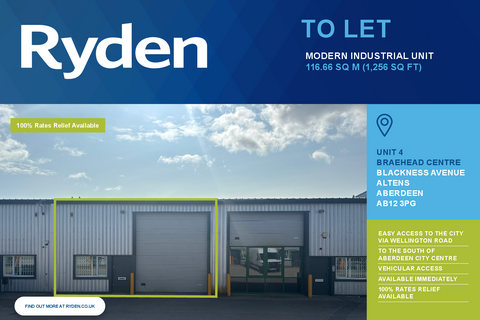 Warehouse to rent, Blackness Ave Aberdeen AB12 3PG