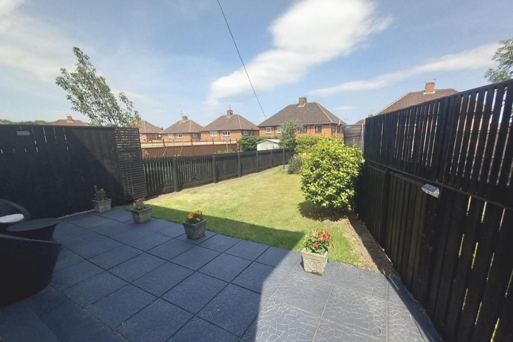 Rear garden