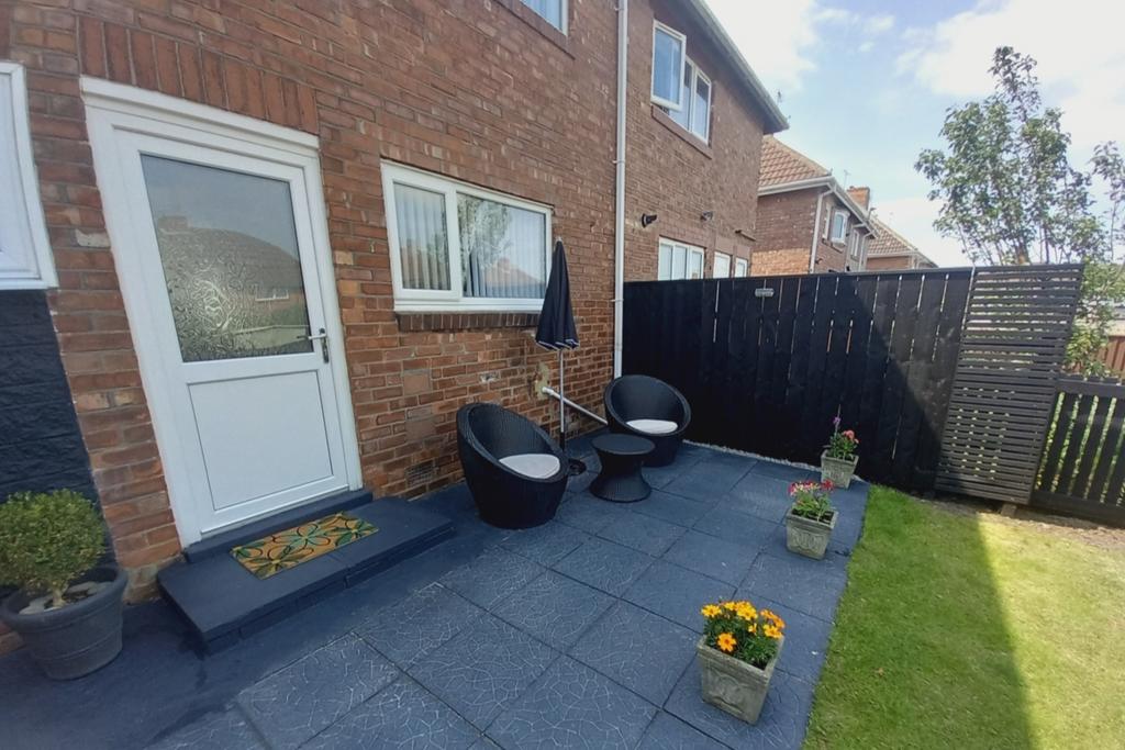 Rear garden