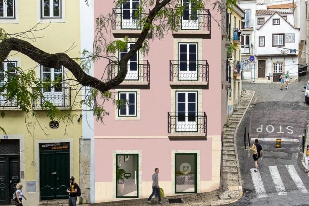 Street scene with property
