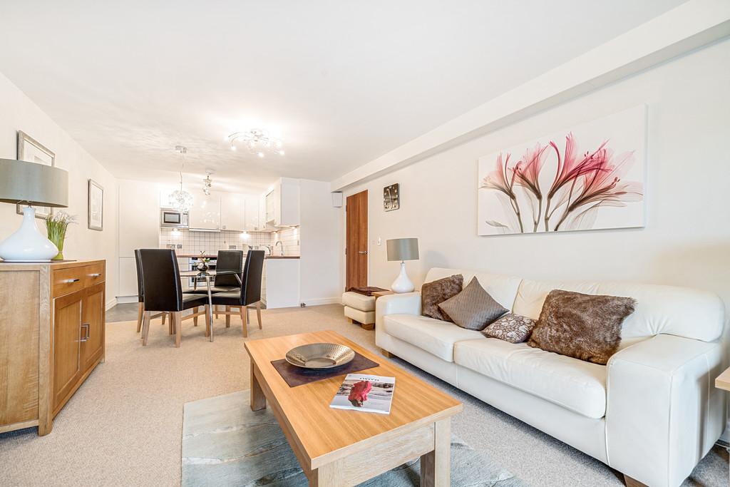 Open Plan Living Room and Kitchen