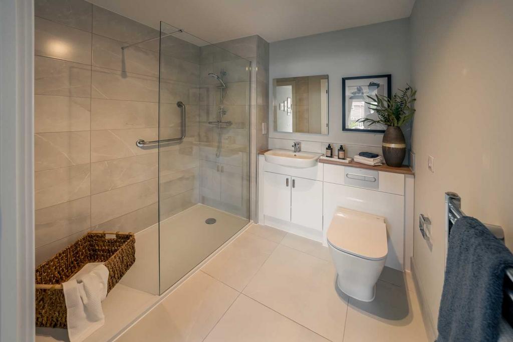 Show home shower room