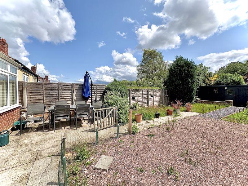 Rear garden