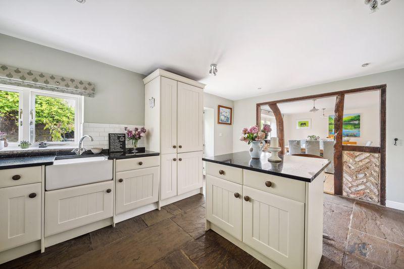 Open plan dining...