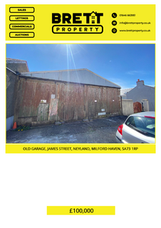 Warehouse for sale, James St Waterston SA73 1RP