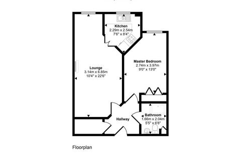 1 bedroom apartment for sale, Constantine Court, Middlesbrough, North Yorkshire, TS1 3GA