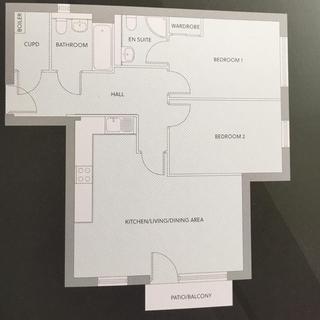 undefined, Milestone Apartment, Fine Field Walk, Slough SL1