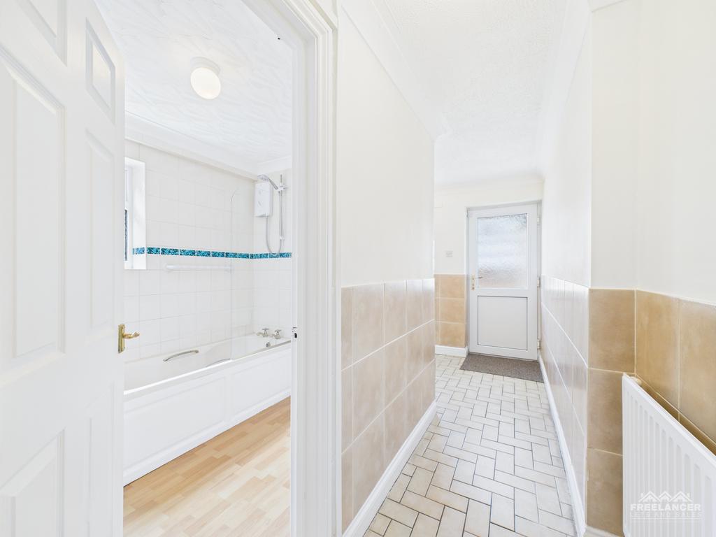 Rear hallway