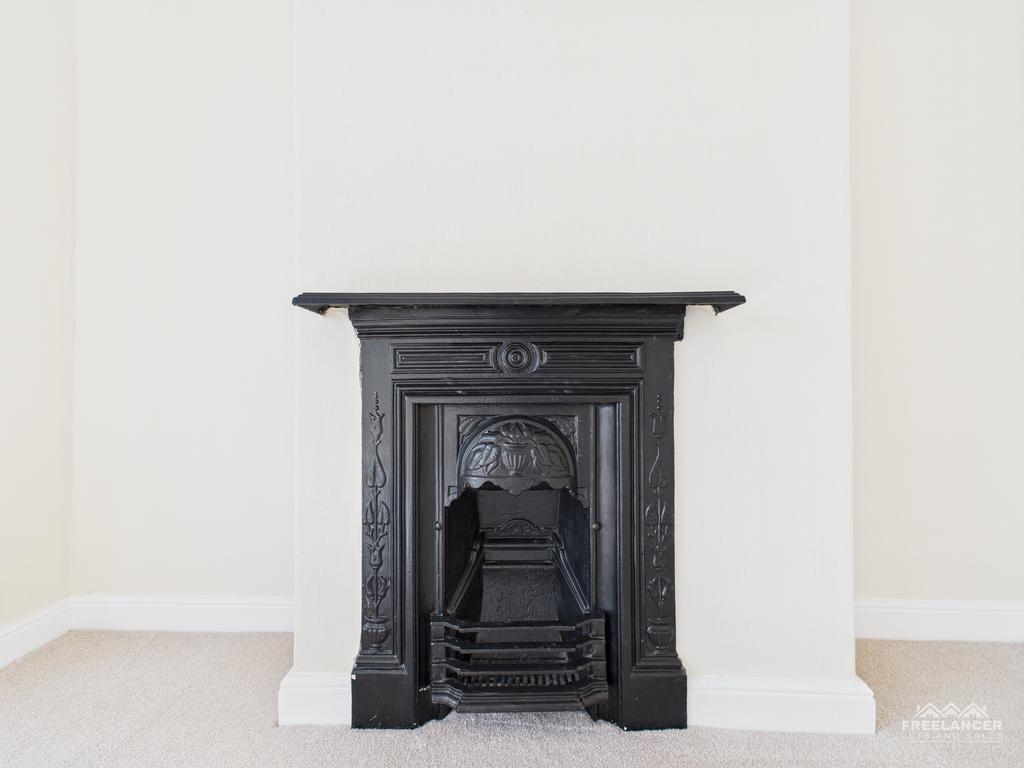 Bedroom fireplace